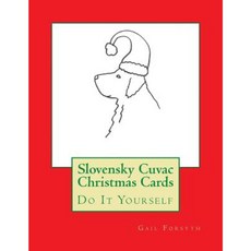 Slovensky Cuvac Christmas Cards: Do It Yourself Paperback, Createspace