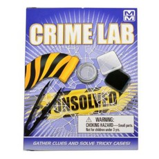Crime Lab: Gather Clues and Solve Tricky Cases! Hardcover, Shelter Harbor Press