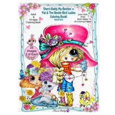 Sherri Baldy My-Besties Pat and the Bird Ladies Coloring Book Paperback, Sherri Baldy My Besties