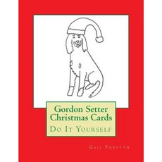 Gordon Setter Christmas Cards: Do It Yourself Paperback, Createspace Independent Publishing Platform