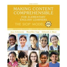 Making Content Comprehensible for Elementary English Learners: The Siop Model Paperback, Pearson
