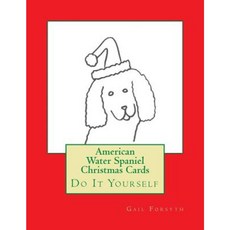 American Water Spaniel Christmas Cards: Do It Yourself Paperback, Createspace