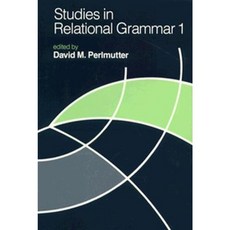 Studies in Relational Grammar 1 Hardcover, University of Chicago Press