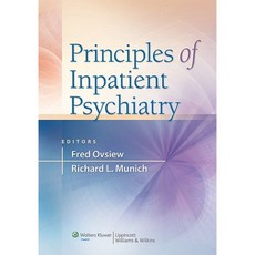 Principles of Inpatient Psychiatry Hardcover, LWW