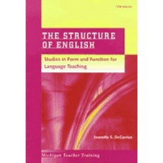 Workbook to Accompany the Structure of English Paperback, University of Michigan Press ELT
