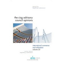 The Cisg Advisory Council Opinions Hardcover, Eleven International Publishing