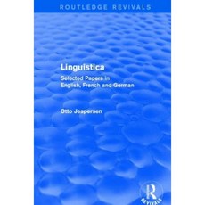 Linguistica ( Revivals): Selected Papers in English French and German Paperback, Routledge