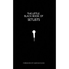 The Little Black Book of Setlists Hardcover, Anova Books