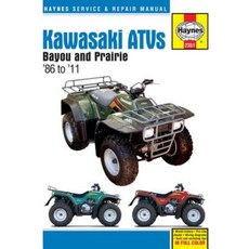 Kawasaki Atvs Bayou and Prairie '86 to '11 Paperback, Haynes Manuals