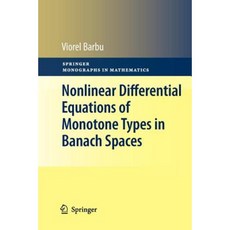 Banach 空間中單調型的非線性微分方程式平裝本, 施普林格