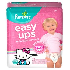 팸퍼스 이지업 트레이닝 팬티형 기저귀 여아용, 23매, 3단계