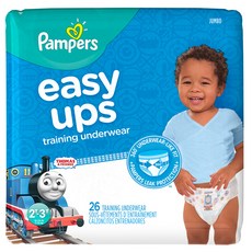 팸퍼스 이지업 트레이닝 팬티형 기저귀 남아용, 2단계, 26매