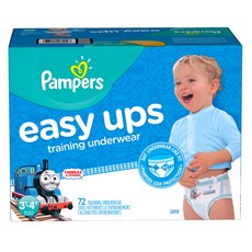 팸퍼스 이지업 팬티형 기저귀 남아용 5단계(12~15kg), 5단계, 72매