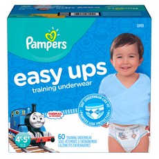 팸퍼스 이지업 트레이닝 팬티형 기저귀 남아용 (17kg~), 4단계, 60매