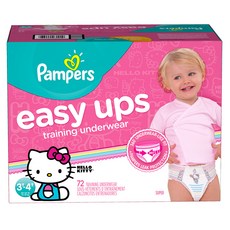 팸퍼스 이지업 트레이닝 팬티형 기저귀 여아용, 72매, 3단계