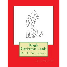 Beagle Christmas Cards: Do It Yourself Paperback, Createspace Independent Publishing Platform