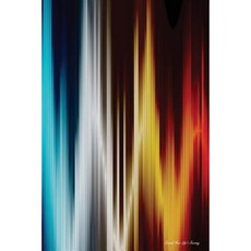 Journal Your Life's Journey: Colorful Wave Vector Lined Journal 6 X 9 100 Pages Paperback, Createspace Independent Publishing Platform