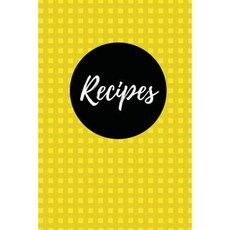 Recipes (Blank Cookbook): Lemon 100 Pages Blank Recipe Journal 6x9 Inches Paperback, Createspace Independent Publishing Platform