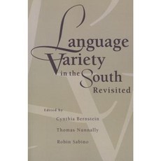 Language Variety in the South Revisited Paperback, University Alabama Press