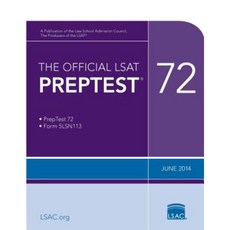 The Official LSAT Preptest 72: June 2014 LSAT Paperback, Law School Admission Council
