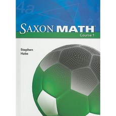 Saxon Math Course 1 Library Binding, Saxon Publishers