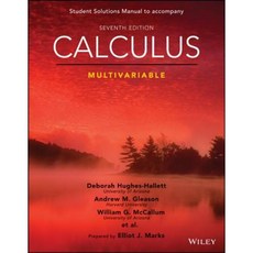 Calculus: Multivariable 7e Student Solutions Manual Paperback, Wiley
