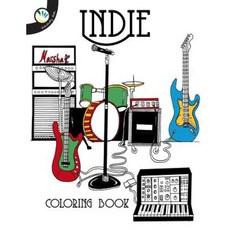 Indie Coloring Book Paperback, Createspace Independent Publishing Platform