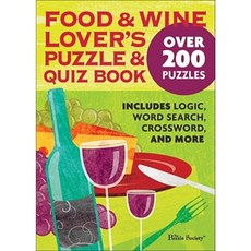 Food and Wine Lover's Puzzle and Quiz Book Paperback, Andrews McMeel Publishing
