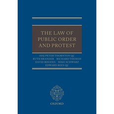 公共秩序與抗議法精裝本, 美國牛津大學出版社