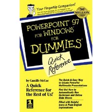 PowerPoint 97 for Windows for Dummies Quick Reference Paperback