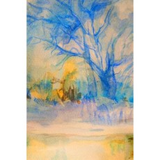 Journal Your Life's Story: Winter Landscape Watercolor Journal Lined Journal Diary Notebook 6 X 9 180 Pages Paperback, Createspace