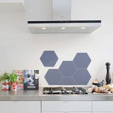 UNIQUE 廚房浴室紙阻燃六角藍KS60-006, 5件