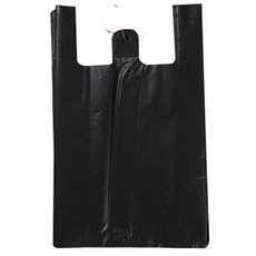 M케미칼 마트 손잡이 비닐봉투 미니 검정 29 x 33 cm, 1개