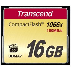 Transcend 創見 CF存儲卡CF1066X, 16GB