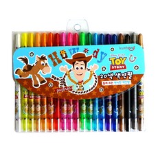 디즈니 토이스토리 색연필 랜덤 발송, 20색