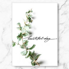 RYMD 桉樹圖案樹脂框畫, 黑色