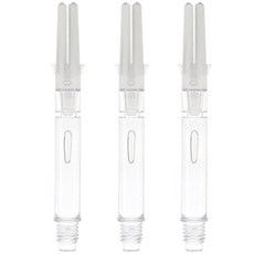 LSTYLE飛鏢鏢桿直型SiLent 330mm, 清除, 3片