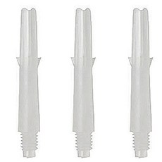 LSTYLE 飛鏢桿 鎖定型 直式 190mm, 乳白色, 3個