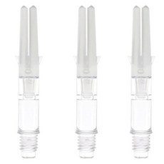 LSTYLE Dartshaft Straight SiLent 190mm, 清除, 3片