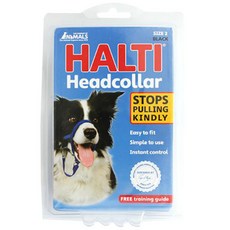 HALTI Hurty 頭領狗牽引繩黑色, 1個