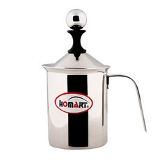 에이커피 수동 우유거품기 0.8L CM001-B, 1개