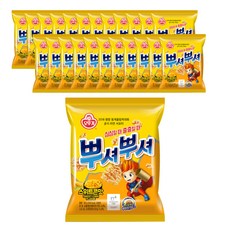 오뚜기 뿌셔뿌셔 스위트콘맛, 90g, 24개