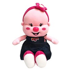 Bboongbboong-E 變裝King Pung Pung毛絨玩具 M號 35cm, 粉色的