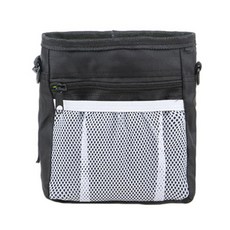 aryko Dr.Mini 貓狗零食訓練袋, 黑色的, 1個