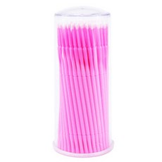 뷰티팝 컬러 마이크로 면봉 원통케이스 06, 100개입, 1개