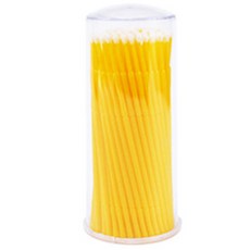 뷰티팝 컬러 마이크로 면봉 원통케이스 03, 100개입, 1개