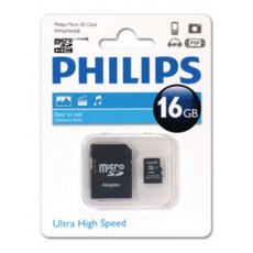 PHILIPS 飛利浦 Micro SDHC 記憶卡 C10, 16GB