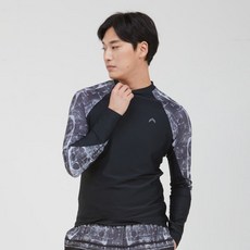 쿠기 남성용 자외선 차단 래쉬가드 KT-K436