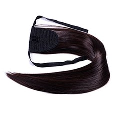 뷰티팝 내추럴 컬러 스트레이트 뒷머리 가발, 2, 1개