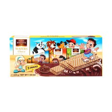 군츠 페이니 초코 웨하스, 225g, 1개